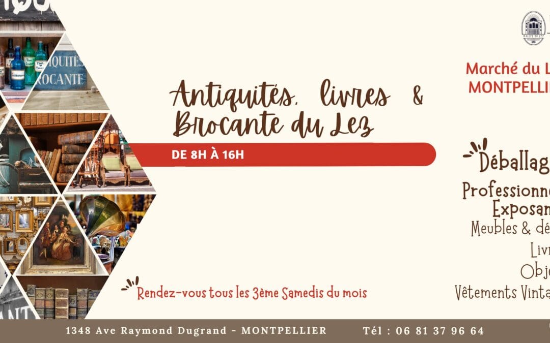 Journée Antiquités Brocante et livres anciens et d’occasion