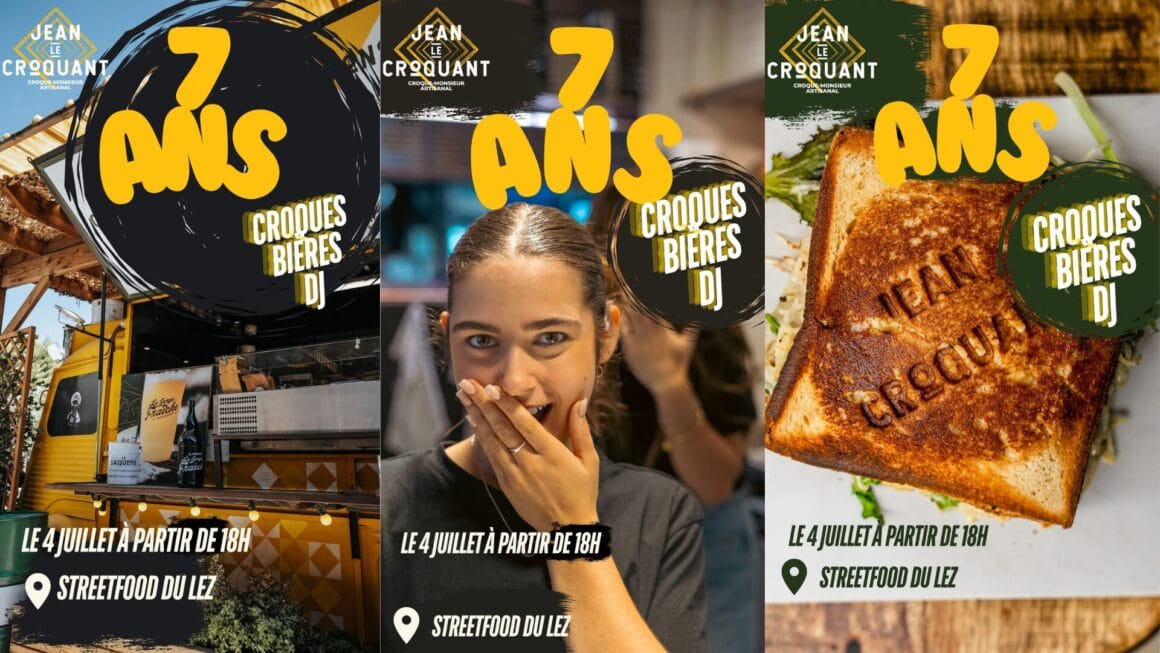 Les 7 ans de la StreetFood & Jean Le Croquant